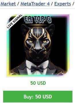 EA Top G MT4 fix version Trading Interface and Settings