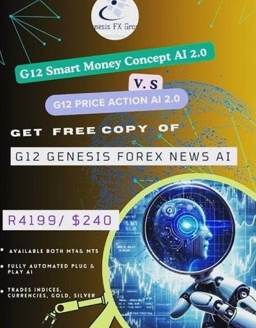G12 Smart Money Concept AI 2.0 MT4 Trading Interface and Settings
