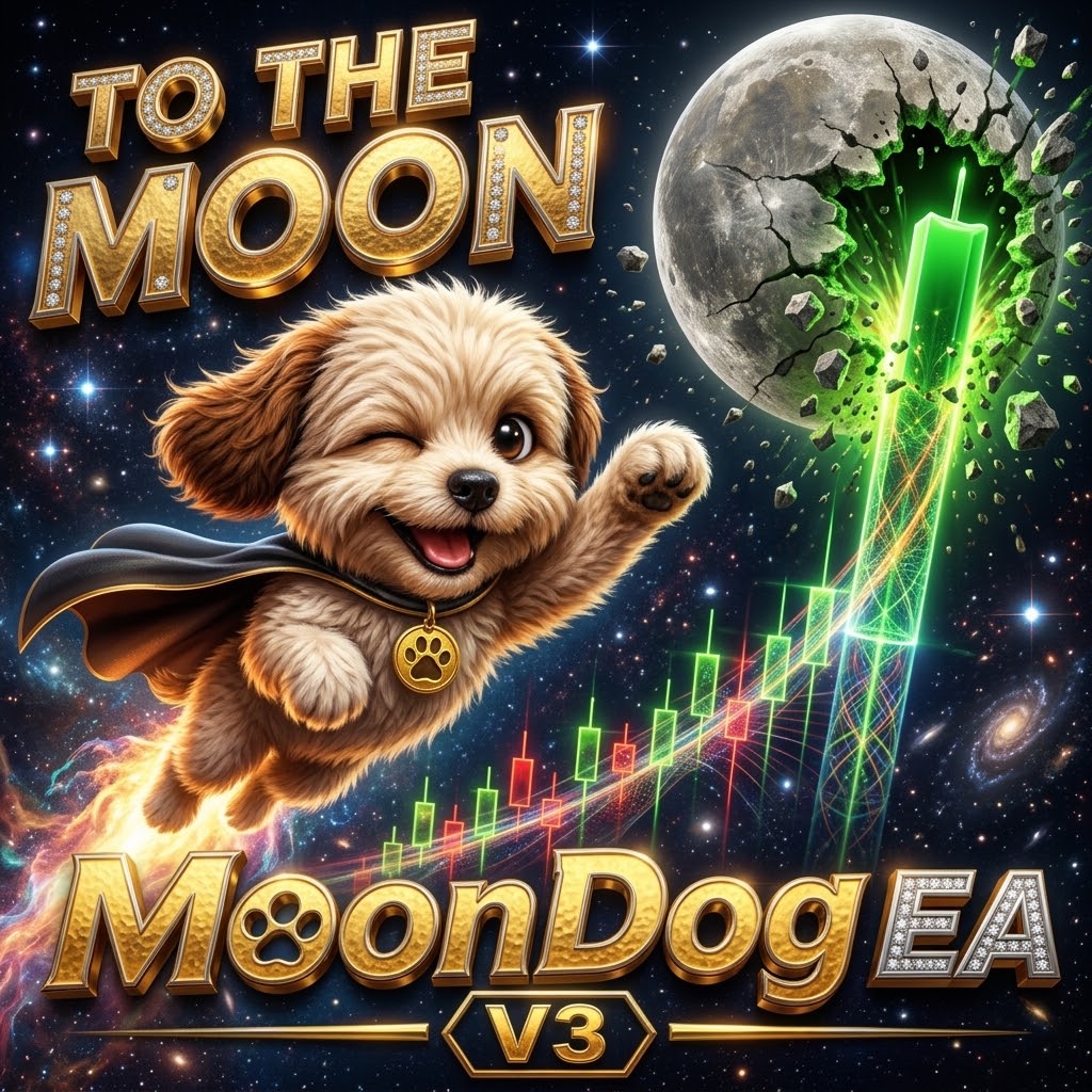 Moon Dog EA V3 + setfile Trading Interface and Settings