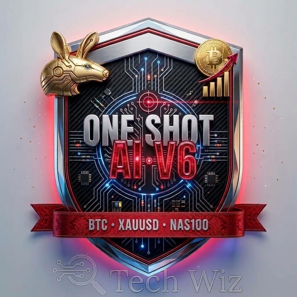 ONE SHOOT AI V6 Trading Interface and Settings